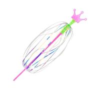 Light Up Rainbow Twirler - Spin Lights Bubbles | Magic Twirler Rainbow Bubble Wand Spinner Interactive | Party Planners & Parents, Toys Rotating Stick Wand For Indoor Outdoor Games, Goodie Bag Stuffer