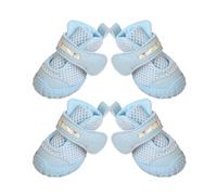 Light Up Shoes for Dogs Anti-Slip Breathable Mesh Adjustable LED Boots | Puppy Shoes Paw Protector for Indoor Outdoor Night Walking Home Streets Path Park Lawn