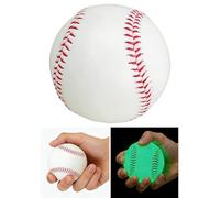 Light Up Softball - Glow Training Ball for Coaching | Bright Illumination with Rechargeable Core & Resistant Build for Sports Practice Leisure Play Indoor Gym Outdoor Backyard and Night