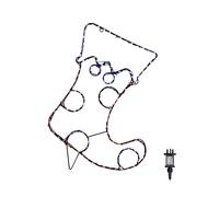Light up Stocking Silhouette with 134 Multi-Coloured LEDs Samuel Alexander Multi One Size