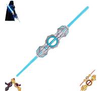 Light Up Sword for Adult Kids,Double-Headed Telescopic Expandable Light Swords Toy,Retractable 7Light Color Swords,Cool Role-Play Cosplay Costume Christmas Party Decor Birthday Gift