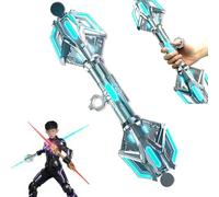 Light up Sword Saber, 24 Colors Retractable Light Swords, 2 in 1 Dueling Swords with Dynamic Sound Effects & Fingertip Rotation,Christmas Birthday Gifts for Kids Boys,Glowing Tools for Party Cosplay