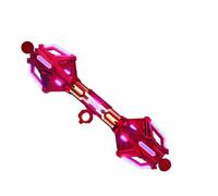 Light up Sword Saber for Kids & Adults, 24 LED Light Modes Double Blade Retractable Sword with Sound Effects, 2026 New Lightsaber, Fingertip Rotation, Glowing Tools for Cosplay (Red)