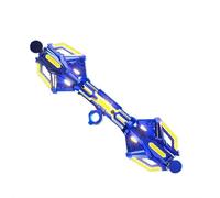 Light up Sword Saber for Kids & Adults, 24 LED Light Modes Double Blade Retractable Sword with Sound Effects, 2026 New Lightsaber, Fingertip Rotation, Glowing Tools for Cosplay (Blue)