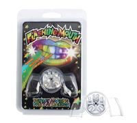 Light Up Teeth | LED Flashing Mouthpiece - Multicolor LED Light Up Gadgets, Hello Queen Party Reminders, Toy Bag Filler for Theme Party Role Play