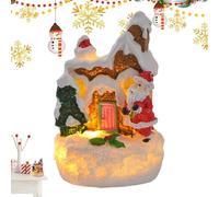Light up the Christmas house, Christmas village, light up the whole Christmas village, collectible buildings, office decoration, Christmas village display for Christmas parties.