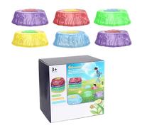 Light Up Traessing Stones - Non Slip Balance Stones - LED Floor | Colorful Light Casting Stones for Kids Outdoor Play, Motor Control Toy for Boys Workouts