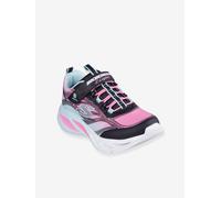 Girl's Skechers COSMIC GLOW Girls Trainers Black Multi - Size: UK 13.5 small kids