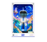 Light-up version Acrylic Display Case for Lego 40899 Space Robot Set | Acrylic Display Case for Lego 40899 Space Robot Set, Dustproof Box Compatible with Lego 40899,no model