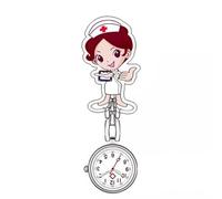 Light Weight Alloys Nurse Pocket Watch with Easy Clip Attachment Function for Doctors and Nurses in Clinical Environment Medicals Staff Lapel Watch