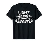 Light Weight Baby Bodybuilding Weightlifting Workout T-Shirt