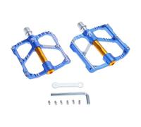 Light Weight Bicycles Platform Pedals 3 Seal Bearings Nonslip Bicycles Pedals For Mountain Cycling Road Wide Flat Cycling Light Weights Convenience
