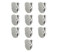 Light Weight Binding Clip Multipurpose Transparents for Offices and School Use Enabling Quick Binding Stable Binder for Meetings Classrooms Document Holding