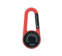 Light Weight Camping Compasses Thermometers Outdoor Small Carabiner Backpack Buckles Hiking Camping Accessories Quick Release Mountaineering Hiking Backpack Buckles With