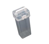 Light Weight Clear Marker Storage Case Art Supply Organiser Container with Handle for Pens Pencils Painting Instruments Permanent Desk Planner