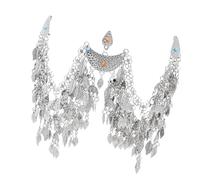 Light Weight Durability Headwear Alloys Leaves Headpiece Wedding Tassels Headwear Suitable For Fashionable Women