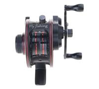Light Weight Fly Fishing Reels Sound Hand Reels Metal Fishing Hand Wheel Driving Cart Wheel Accessories Fish Line