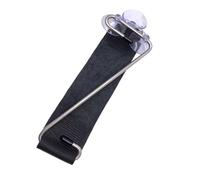 Light Weight Guitar Stabilizer Features Triple Suction Cups and Padded Leather for Secure Hold Leather Strap Guitar Holder