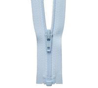 Light-Weight Open End Zip 25cm: Baby Blue