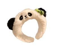 Light Weight Panda Plush Hairband Washing Children Headbands Adjustable Headwear For Children Teens And Panda Fans