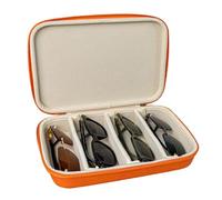 Light Weight Sunglasses Travel Case Durability Shocked Absorbing Structure Secure Zippers for Eye Protecting Durability Sunglasses Container