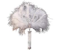 Light Weight Tassels Headbands Delicate Feathered Headwear Bride Hairpiece For Weddings And Event