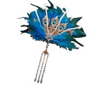 Light Weight Tassels Headbands Delicate Feathered Headwear Bride Hairpiece For Weddings And Event