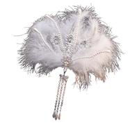 Light Weight Tassels Headbands Delicate Feathered Headwear Bride Hairpiece For Weddings And Event