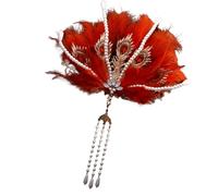 Light weight Tassels Headbands Delicate Feathered Headwear Bride Hairpiece for Weddings and Event