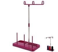 Light Weight Thread Stand Sewing Machine Plastic Thread Stand Holder Detachable Construction Plastic Stainless Steel Material Holder for Domestic Embroidery and Sewing Machines