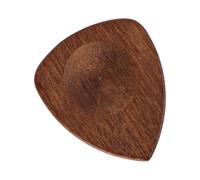 Light Weight Wood Guitar Picks Unique Heart Shape Innovative Guitar For Live Performances Hand Sanded