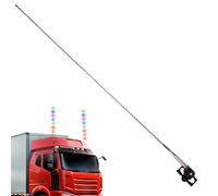 Light Whip 12V/24V Colorful Car RGB Whip Lights, 21.6-Inch Waterproof LED Antenna Lights for UTV, ATV, Off Road, Truck