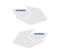Light White Motorcycle Tank Pad 3D Epoxy Resin Sticker Protection Kit for B&M&W R1300GS R 1300 GS 2024