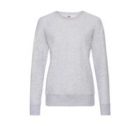 Light women's sweatshirt Fruit of the Loom Raglan Gris S