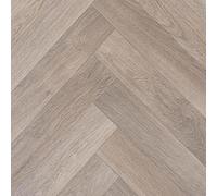 Light Wood Herringbone Effect Magic Vinyl Flooring 2.8mm Thick Lino Roll Bathroom Kitchen (3m Wide x 2m Long)