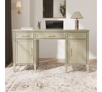 Light Wood Office Desk with Drawers - Delilah