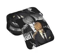 Light Yagami Pencil Case Anime Misa Amane/L Pen Box Large Capacity Students Pen Bag Zipper 2 Layer Pocket Stationary Pouch Back to School Supplies for Boys Girls