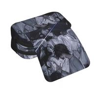 Light Yagami Pencil Case Anime Misa Amane/L Pen Box Large Capacity Students Pen Bag Zipper 2 Layer Pocket Stationary Pouch Back to School Supplies for Boys Girls