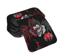 Light Yagami Pencil Case Anime Misa Amane/L Pen Box Large Capacity Students Pen Bag Zipper 2 Layer Pocket Stationary Pouch Back to School Supplies for Boys Girls