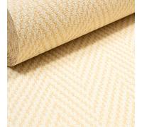 Yellow Woven Textile Effect Wallpaper Textured Geometric Free Match Paste Wall