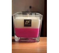 Light Your Way Candles | Small Candle | Strawberry Smash Gin Scented | Odour Eliminating Candle | Gift for Ladies. Gift for Mother's Day & Birthday | Long Burning Aromatherapy