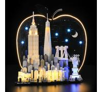 LIGHTAILING Led Light Compatible with Lego-21066 New York City The Big Apple - Easy Install, Hidden Wiring, Home Decor & Gift-Ready (Model Not Included)