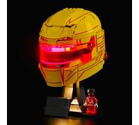 LIGHTAILING Led Light Compatible with Lego-43022 Lewis F1 Hamilton Helmet - Easy Install, Hidden Wiring, Home Decor & Gift-Ready (Model Not Included)