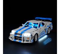 LIGHTAILING Led Light for Lego-42210 2-Fast-2 Furious Nissan Skyline GT-R (R34) Car - Valentine’s Day Edition - Easy Install, Hidden Wiring, Home Decor & Gift-Ready (Model Not Included)