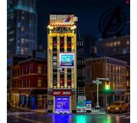 LIGHTAILING Led Light for Lego-76342 Spider-Man vs. Mysterio: The Daily-Bugle - Easy Install, Hidden Wiring, Home Decor & Gift-Ready (Model Not Included)