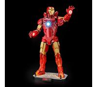 LIGHTAILING Led Light for Lego-76344 Iron-Man Mark-3 Collectors' Edition - Easy Install, Hidden Wiring, Home Decor & Gift-Ready (Model Not Included)