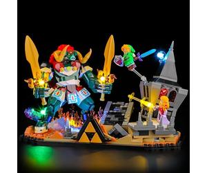 LIGHTAILING Led Light for Lego-77093 The Legend of Zelda Ocarina of Time - The Final Battle - Easy Install, Hidden Wiring, Home Decor & Gift-Ready (Model Not Included)