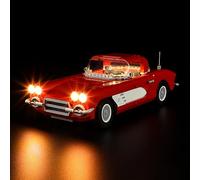 Lightailing Light For Lego- 10321 Corvette 1961 - Led Lighting Kit Compatible With Lego Building Blocks Model - NOT Included The Model Set