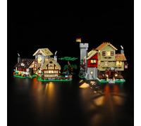 LIGHTAILING Light For Lego-10332 Medieval Town Square - Led Lighting Kit Compatible With Lego Building Blocks Model - NOT Included The Model Set