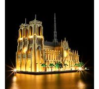 LIGHTAILING Light For Lego-21061 Notre-Dame de Paris - Led Lighting Kit Compatible With Lego Building Blocks Model - NOT Included The Model Set